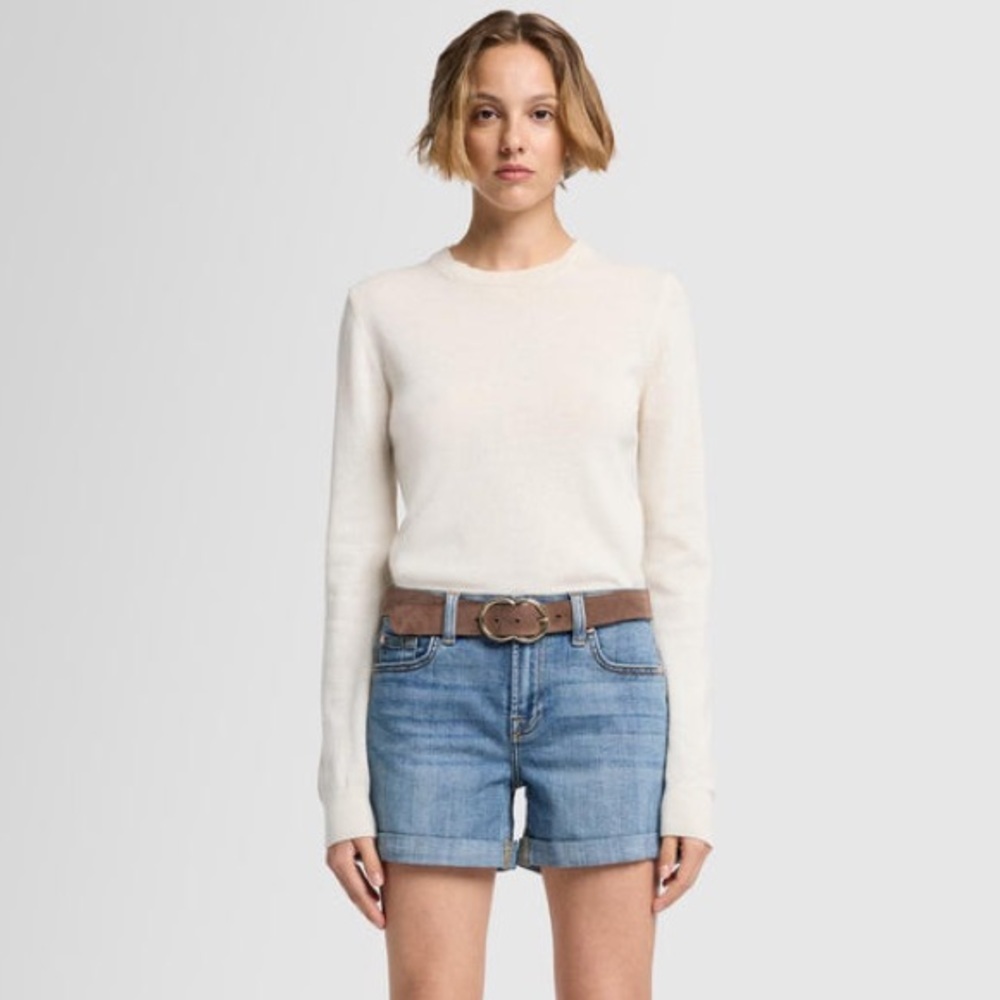 7 For All Mankind Classic Denim Stretch Short (New/Unworn)